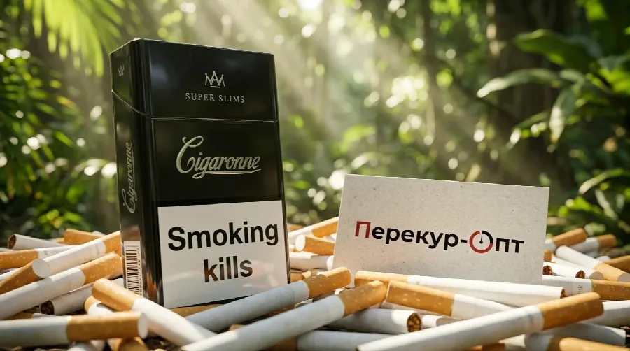 СИГАРОН СУПЕР СЛИМС БЛЭК